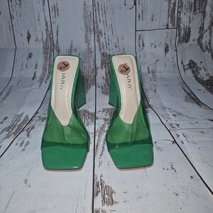 Liliana Green Women's Heels